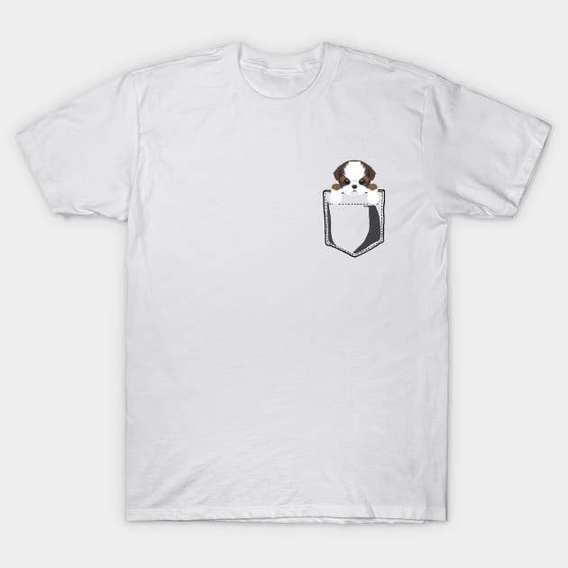 Pocket Shih Tzu T-Shirt by JKA